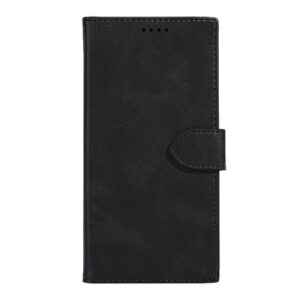 Olixar Black Fake Leather-based Pockets Stand Case – Appropriate with Samsung Galaxy S24 Extremely